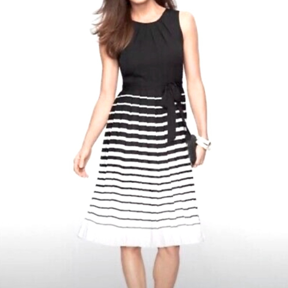 Talbots Pleated Dress - Picture 1 of 7